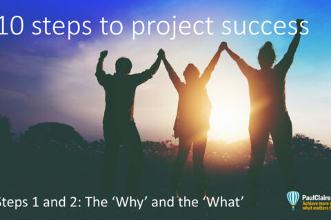 10 steps to project success (1&2)