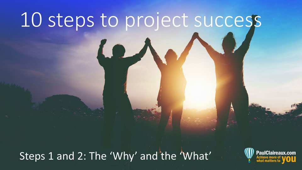 10 steps to project success (1&2)