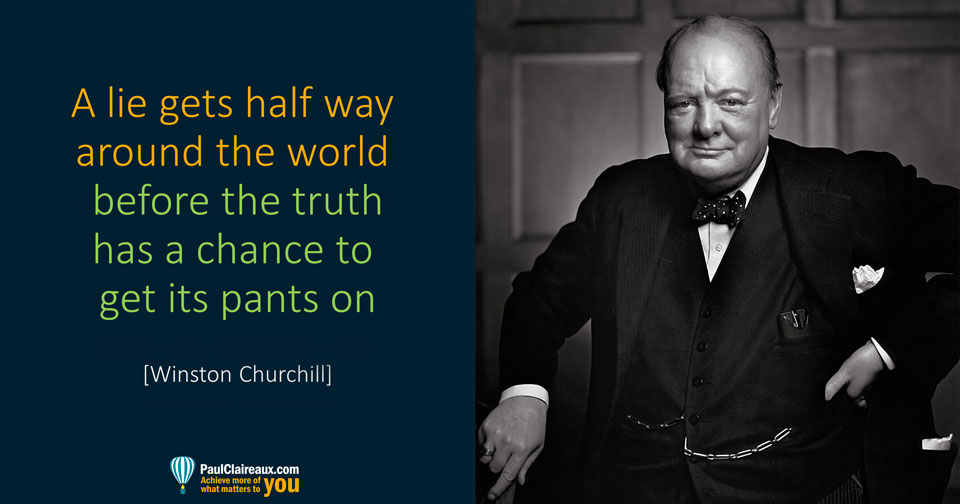 Churchill Lies and Truth