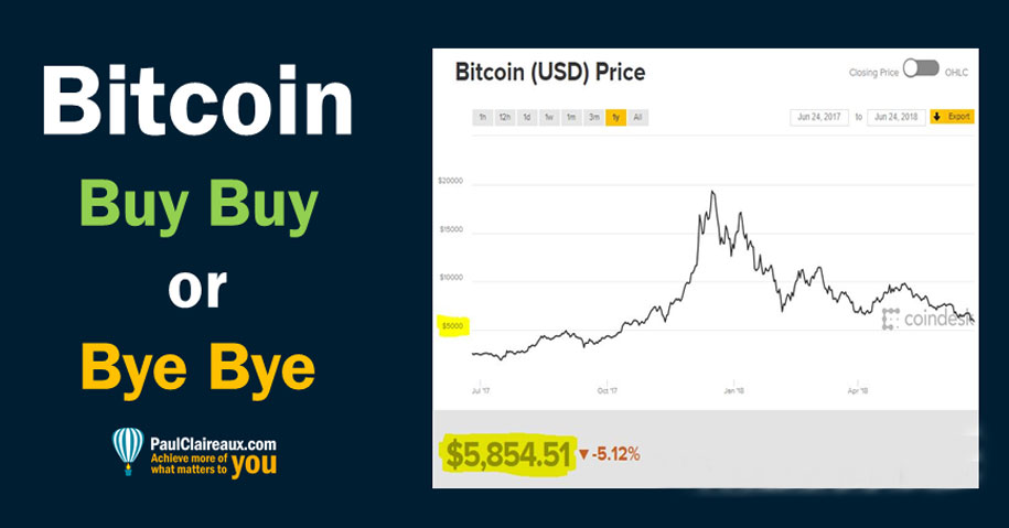 Bye bye Bitcoin