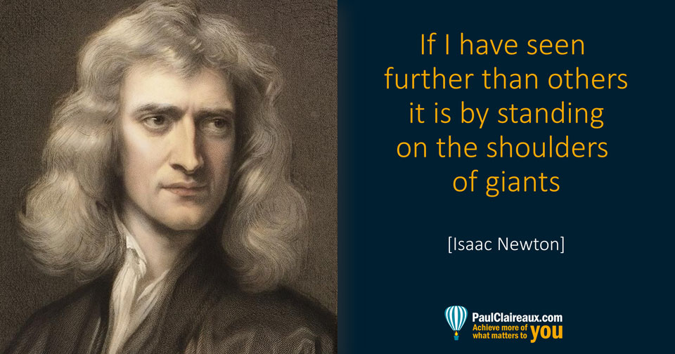 Newton. Shoulders of Giants