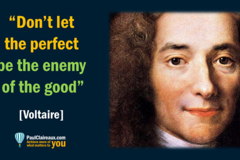 Voltaire Perfect enemy of good