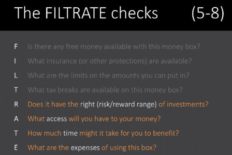 FILTRATE Checklist. Points 5 to 8. Paul Claireaux