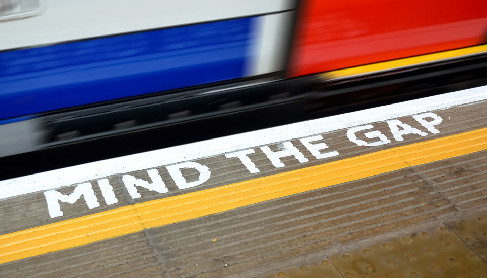 Mind the gap. Paul Claireaux