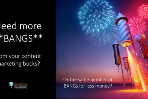 Need more BANGS. Paul Claireaux